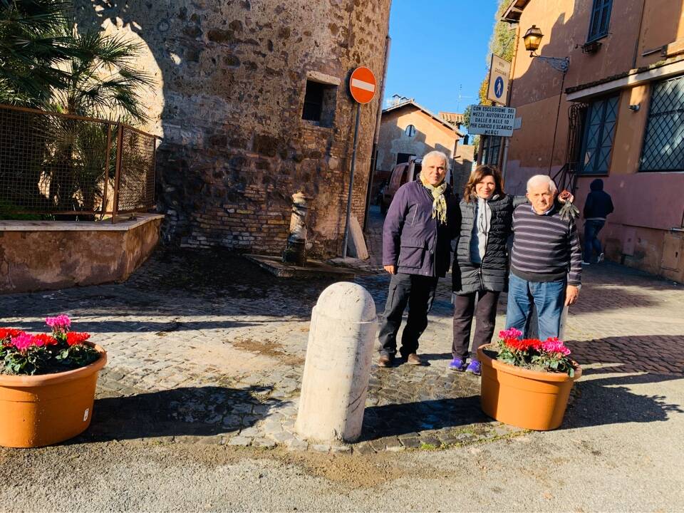 Il borgo di Ostia Antica si colora