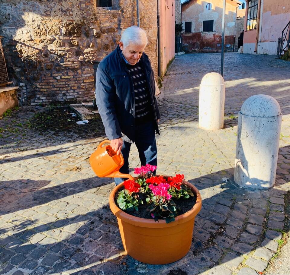 Il borgo di Ostia Antica si colora