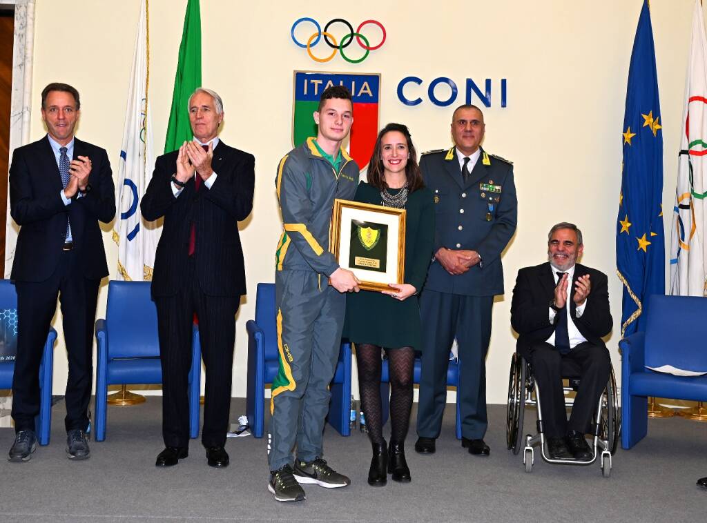 Festa Fiamme Gialle al Coni, Dorothea Wierer Atleta dell’Anno