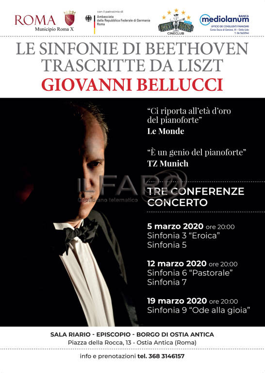Il pianoforte di Giovanni Bellucci nelle sinfonie di Beethoven trascritte da Liszt