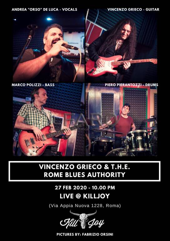 Vincenzo Grieco &amp; T.H.E. Rome Blues Authority