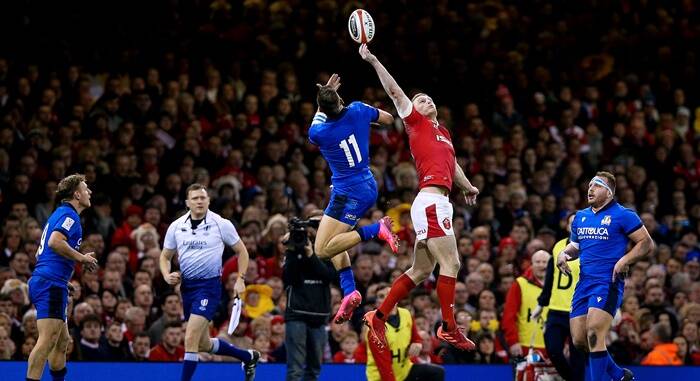 Sei Nazioni, debutto amaro per l’Italrugby: a Cardiff il Galles si impone per 42-0