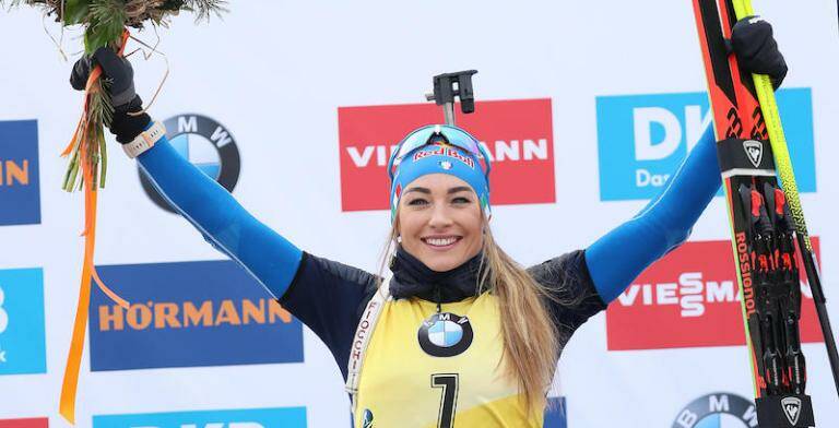 Dorothea Wierer vince la Coppa del Mondo. Agli italiani: “Insieme, ce la faremo”