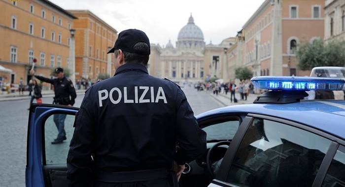 polizia roma san pietro vaticano sicurezza