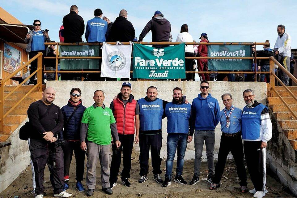 Un esercito di volontari a Capratica: ecco il "Mare d'inverno" di Fare verde Fondi