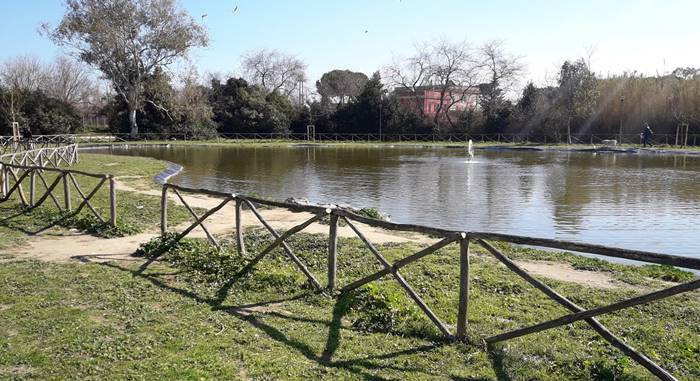 Fiumicino, di nuovo agibile il ponticello di Villa Guglielmi