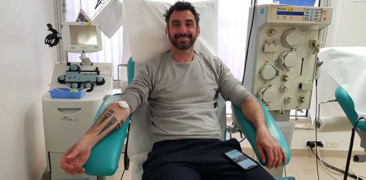 La donazione del sangue non si ferma, la Nazionale Italiana Calcio Attori al Fatebenefratelli