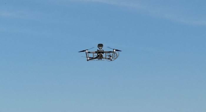 A Ostia il drone della Asl in volo sulle spiagge per controllare la temperatura dei bagnanti