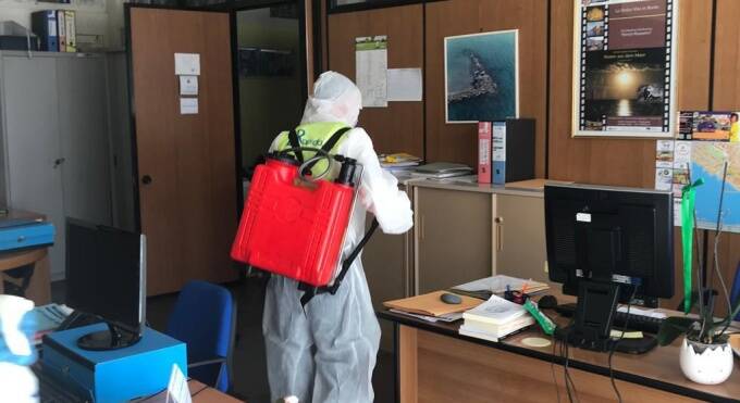 Coronavirus, Ladispoli dà il via alla sanificazione degli uffici comunali
