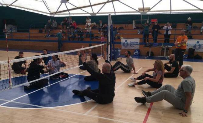 Sitting Volley: la pallavolo da seduti, i docenti romani con il coach azzurro Fonte