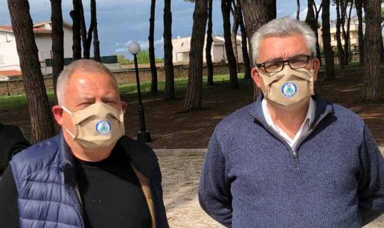 Aprilia Calcio, patron Pezone dona 200 mascherine al Comune