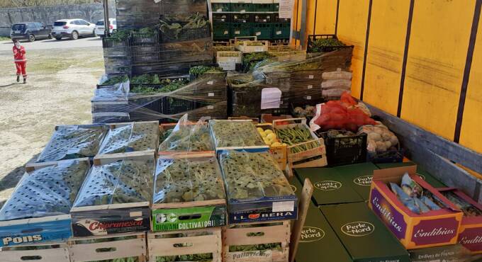 Covid-19 a Civitavecchia: pesce, verdura e frutta fresca donati ad oltre 200 famiglie del territorio
