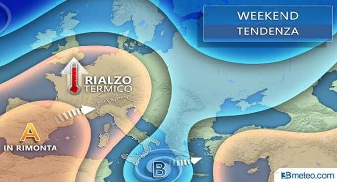 Weekend tra instabilità e anticiclone. La primavera si fa spazio, clima più caldo