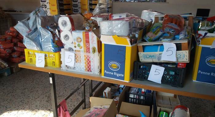 Emergenza Covid-19, a Fiumicino distribuiti quasi 5mila pacchi spesa