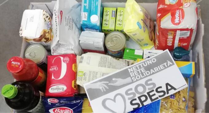 Coronavirus: oltre 175 pacchi alimentari consegnati dalla Rete Solidarietà Nettuno