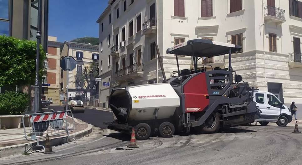 Fase 2 a Formia, riprendono gli interventi di manutenzione stradale