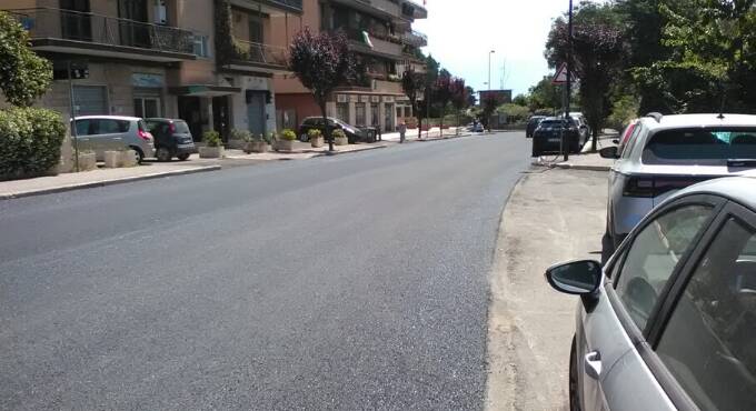 Strade, piste ciclabili e marciapiedi: proseguono i lavori a Pomezia