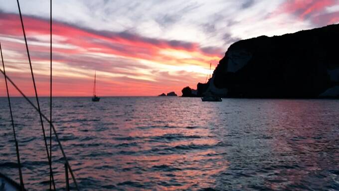 Vacanza in barca a vela, charter Isole Pontine