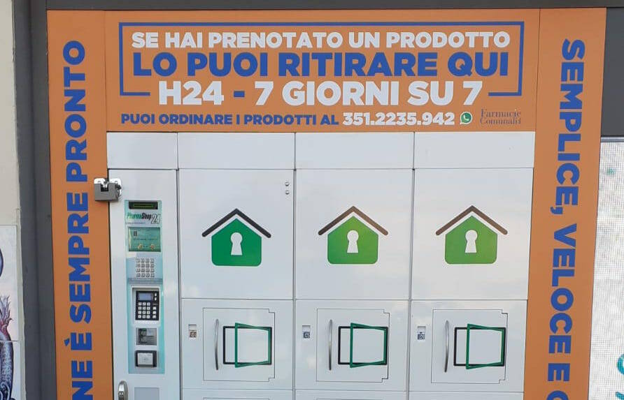 Al via il servizio automatico alla Farmacia comunale di Isola Sacra, è la prima in Italia