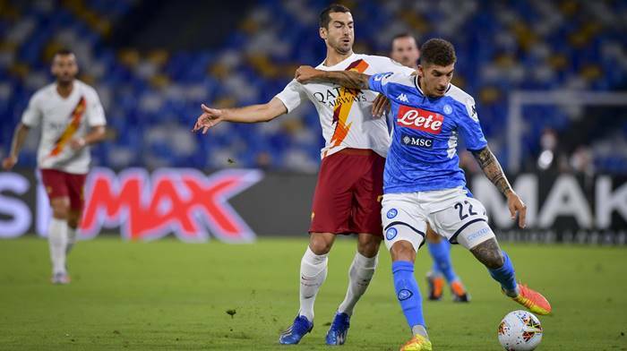 Mkhitaryan non basta, il Napoli stende la Roma 2-1