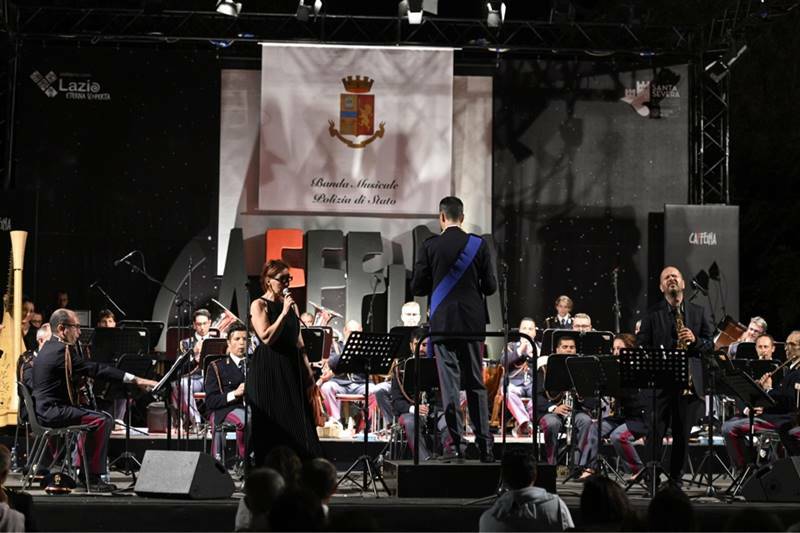 A Santa Severa il concerto-omaggio della banda della Polizia di Stato a Ennio Morricone