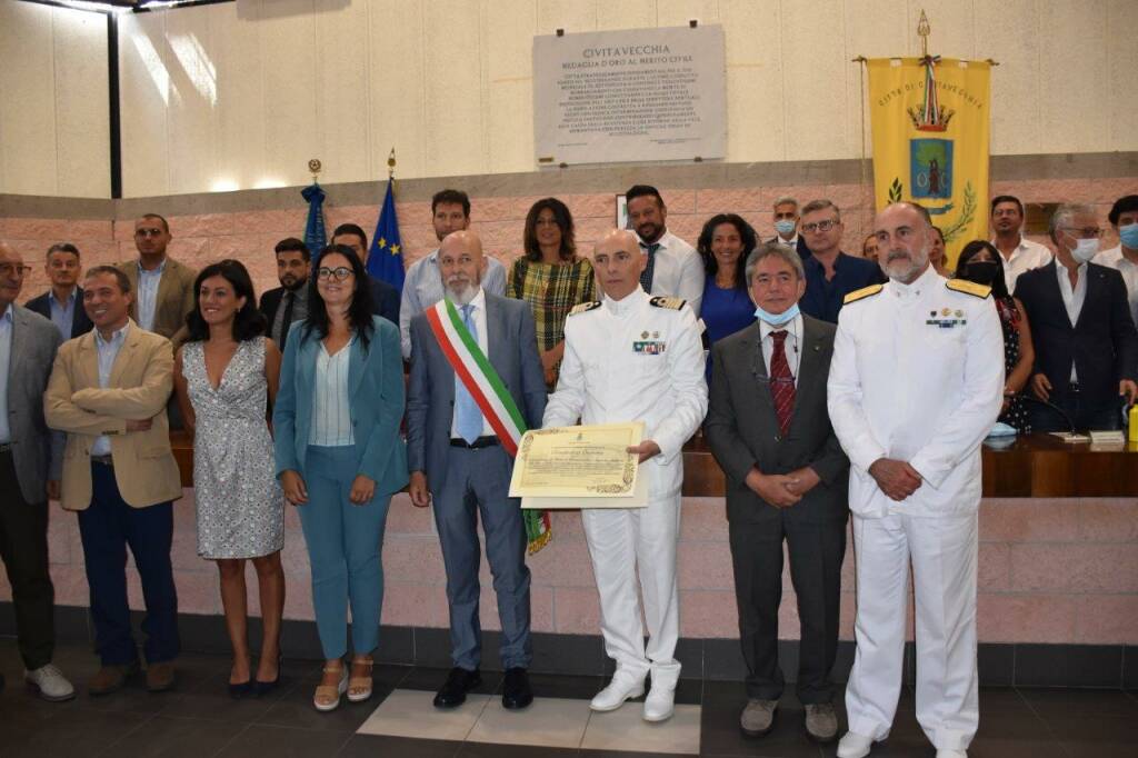 Cittadinanza onoraria per la Capitaneria di porto di Civitavecchia