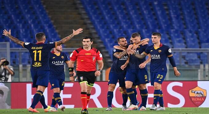 Roma vs Inter, le pagelle de il Faro online: Pellegrini impreciso, Mkhitaryan velenoso