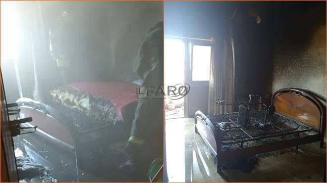 Torvaianica, fiamme in camera da letto: coppia di anziani salvata dai carabinieri