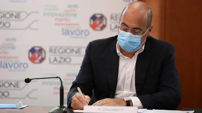 Emergenza coronavirus nel Lazio, nuova ordinanza di Zingaretti sui posti letto