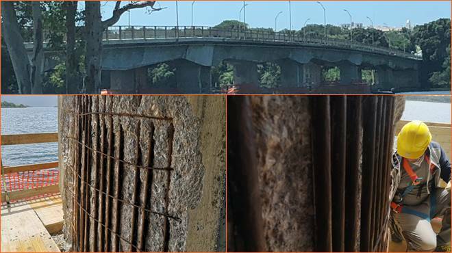 Sabaudia, continuano i lavori per la messa in sicurezza del Ponte Giovanni XXIII