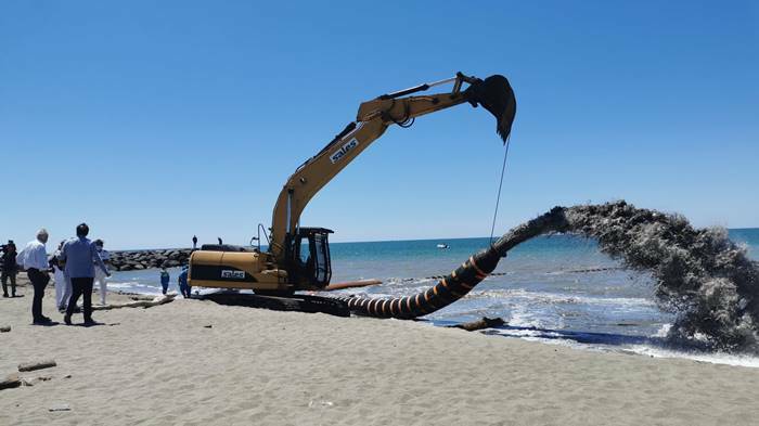 Ripascimento a Fregene, Montino: “La spiaggia sarà completamente ricostruita”