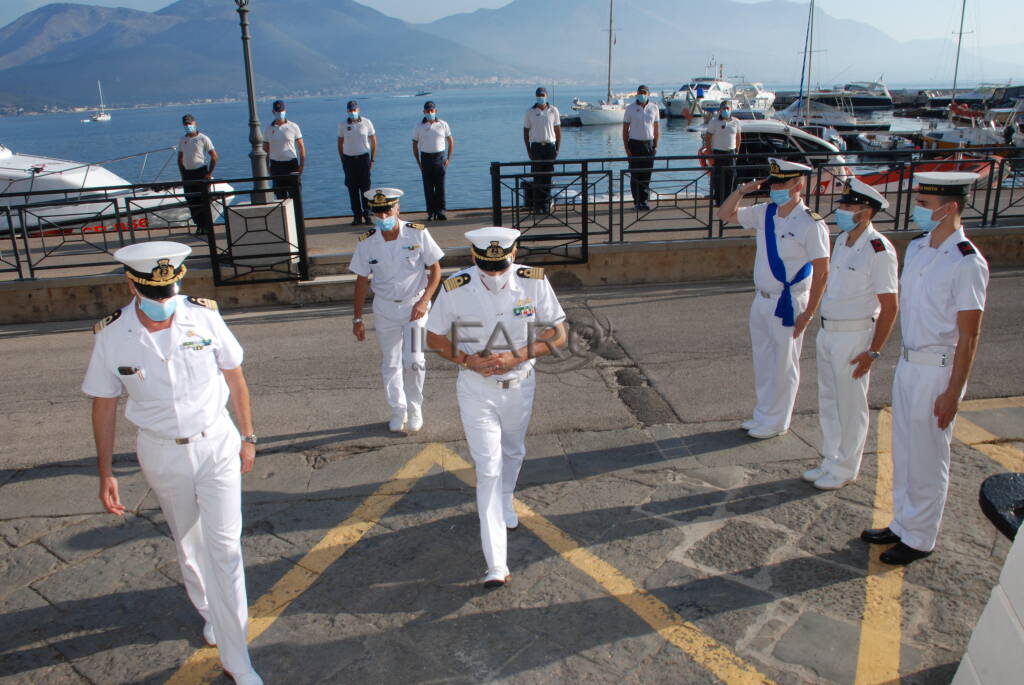 Il direttore marittimo del Lazio visita i colleghi di Gaeta