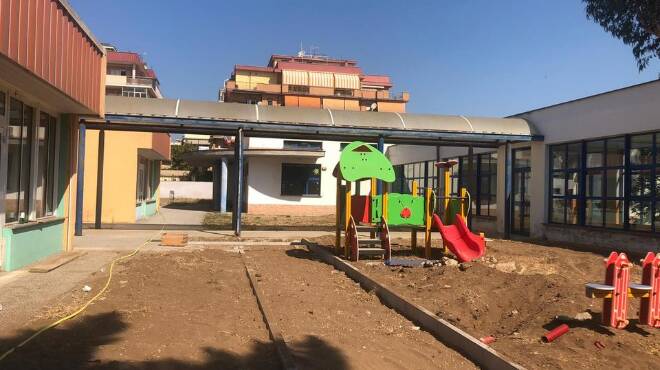 Riapertura scuole, proseguono i lavori di manutenzione nei plessi scolastici di Pomezia