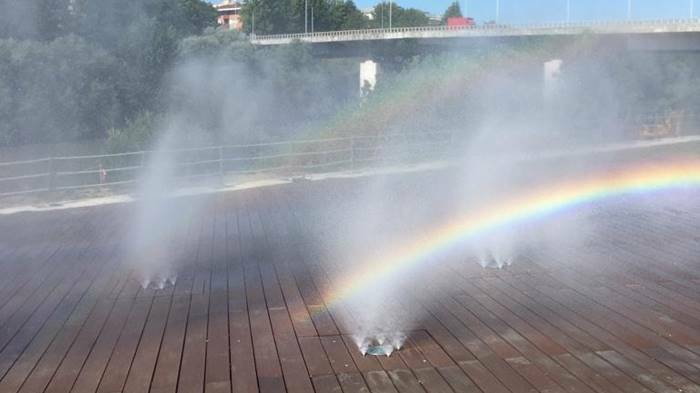 Roma: a Ponte Marconi riapre Tiberis, la “spiaggia” attrezzata sul Tevere