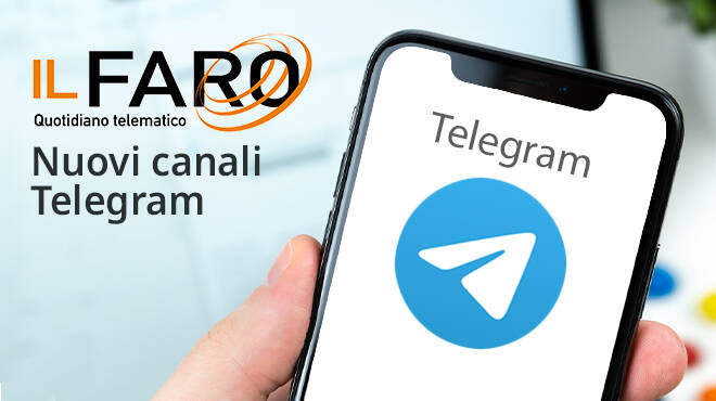 Disponibili i nuovi canali Telegram del Faro online