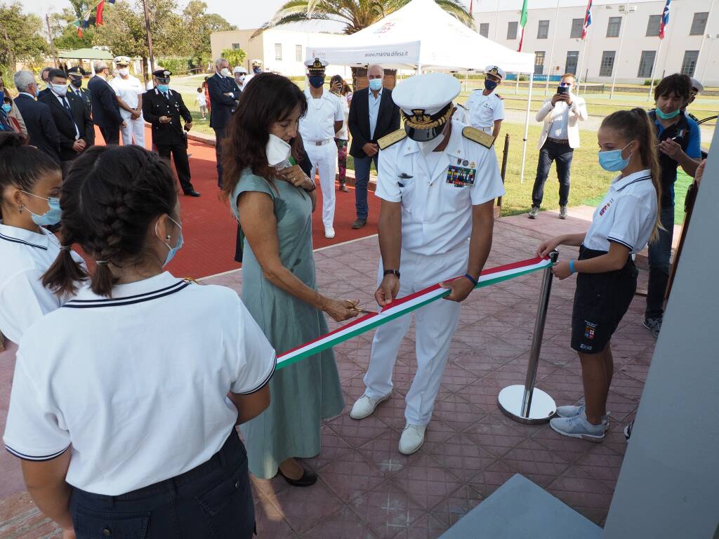 inaugurazione torre di arrivo canottaggio