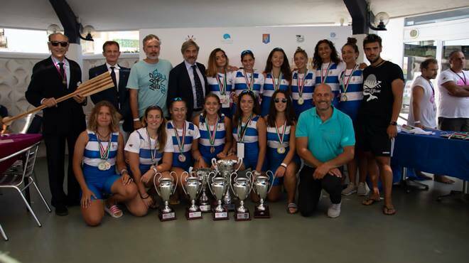 Scauri, il Trofeo “Le Sirene di Ulisse 2020” va alle ragazze del Circolo Savoia