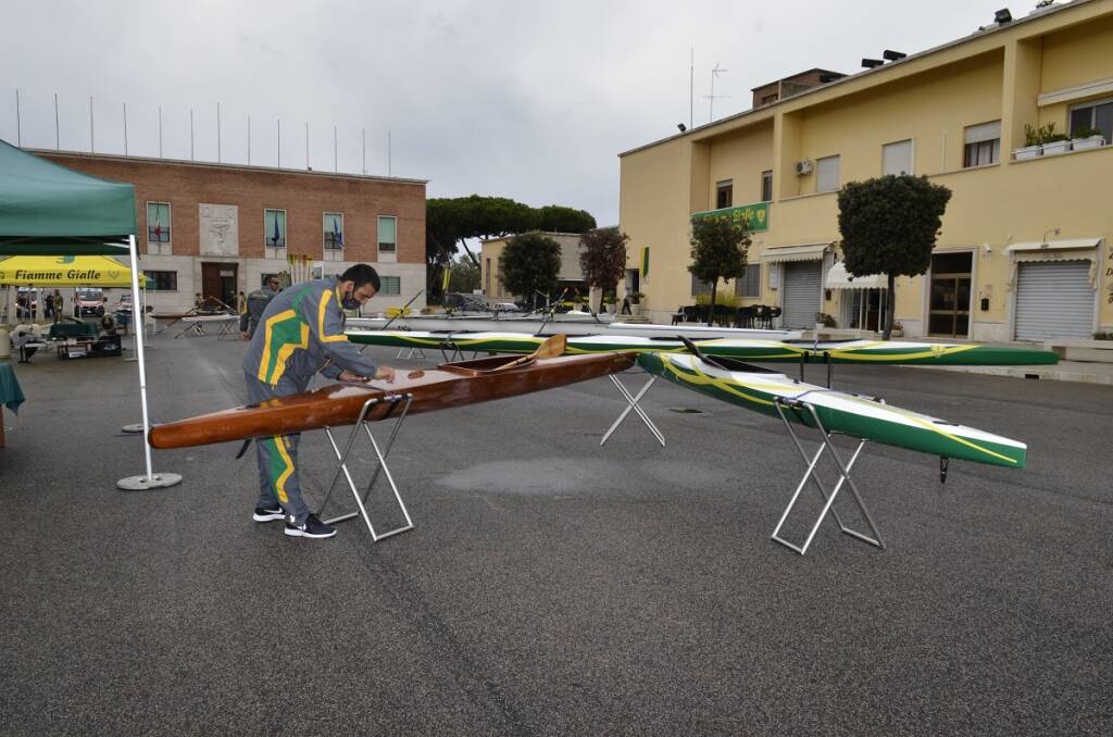 A Sabaudia il parco dedicato ai campioni delle Fiamme Gialle