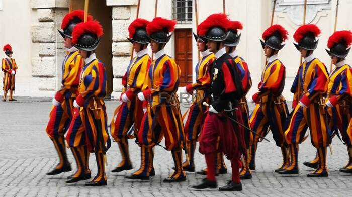 Vaticano, 23 nuove Guardia Svizzere giurano fedeltà al Papa