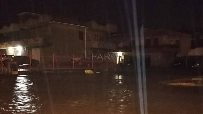 Bomba d’acqua su Ladispoli e Cerveteri: strade allagate e mini black out