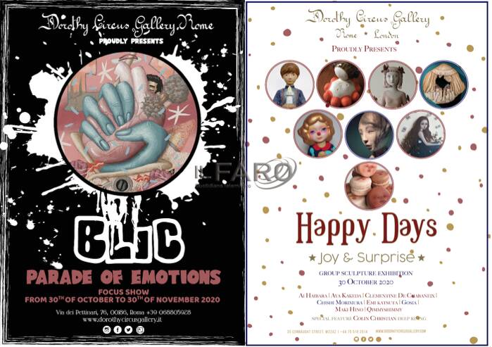 Happy Days Group Scuplture Exhibition In conjunction with Parade of Emotions Focus on BLIC