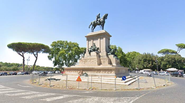 Gianicolo, una gabbia di Faraday per proteggere dai fulmini la statua di Garibaldi
