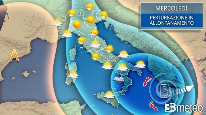 Meteo: anticiclone subtropicale in arrivo ma con effetti diversi sull’Italia