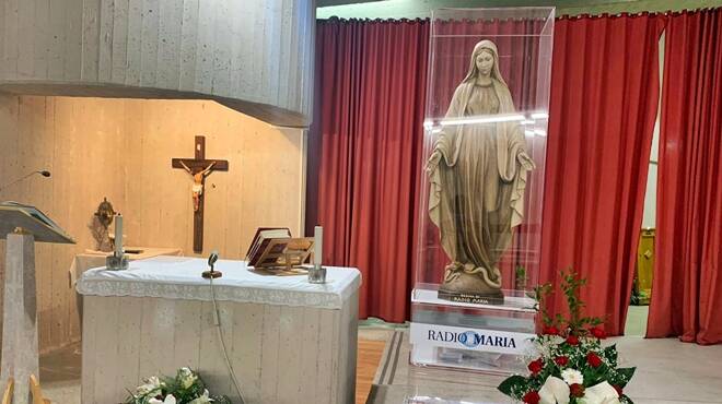 Ostia, la Madonna Pellegrina di Medjugorje arriva alla parrocchia di Santa Bonaria