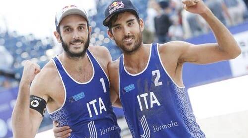 Daniele Lupo e Paolo Nicolai in allenamento al Centro Olimpico di Formia