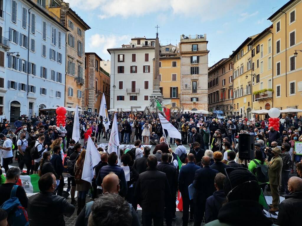 marcia ristoratori toscani da firenze a roma a piedi protesta contro dpcm conte