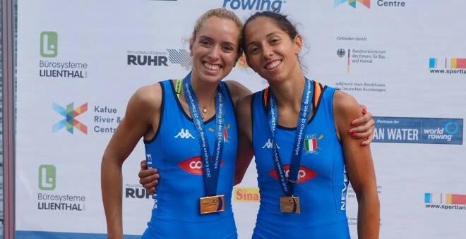 Le campionesse del canottaggio: l’oro europeo under 23 di Silvia Crosio e Giulia Mignemi