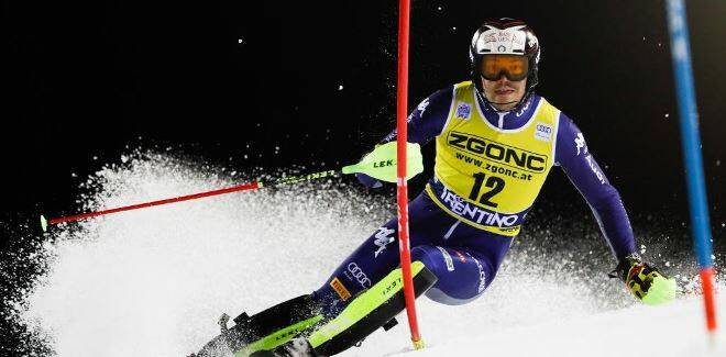 Alex Vinatzer terzo nello slalom di Campiglio: “Frutto del lavoro di squadra, per gennaio faremo grandi cose”