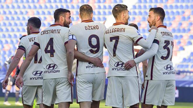 Manita giallorossa al Dall’Ara: la Roma travolge il Bologna 1-5