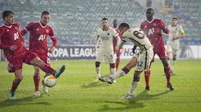 Europa League: k.o. indolore per la Roma battuta dal Cska Sofia 3-1